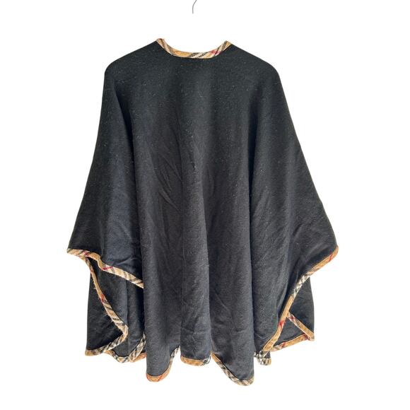 V. Fraas Black Wrap Shawl Scarf Lightweight Classic Warm Comfortcore Cozy - Picture 5 of 9